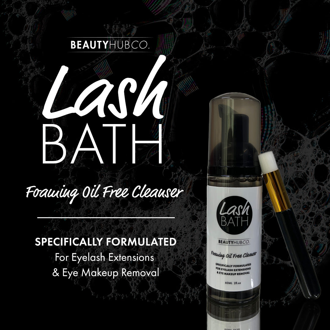 Oil-free lash extensions foam cleanser ideal for deep, yet gentle cleansing
